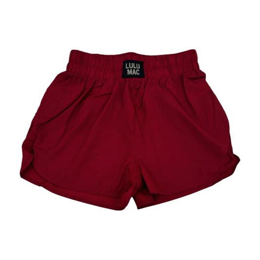 LULU MAC Shorts - Maroon