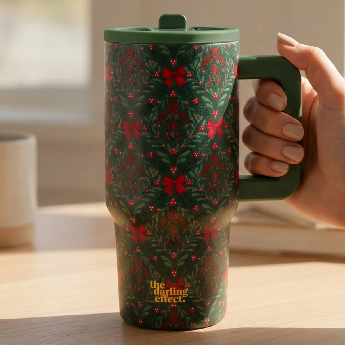 A Merry Moment 20 oz Flip Straw Tumbler