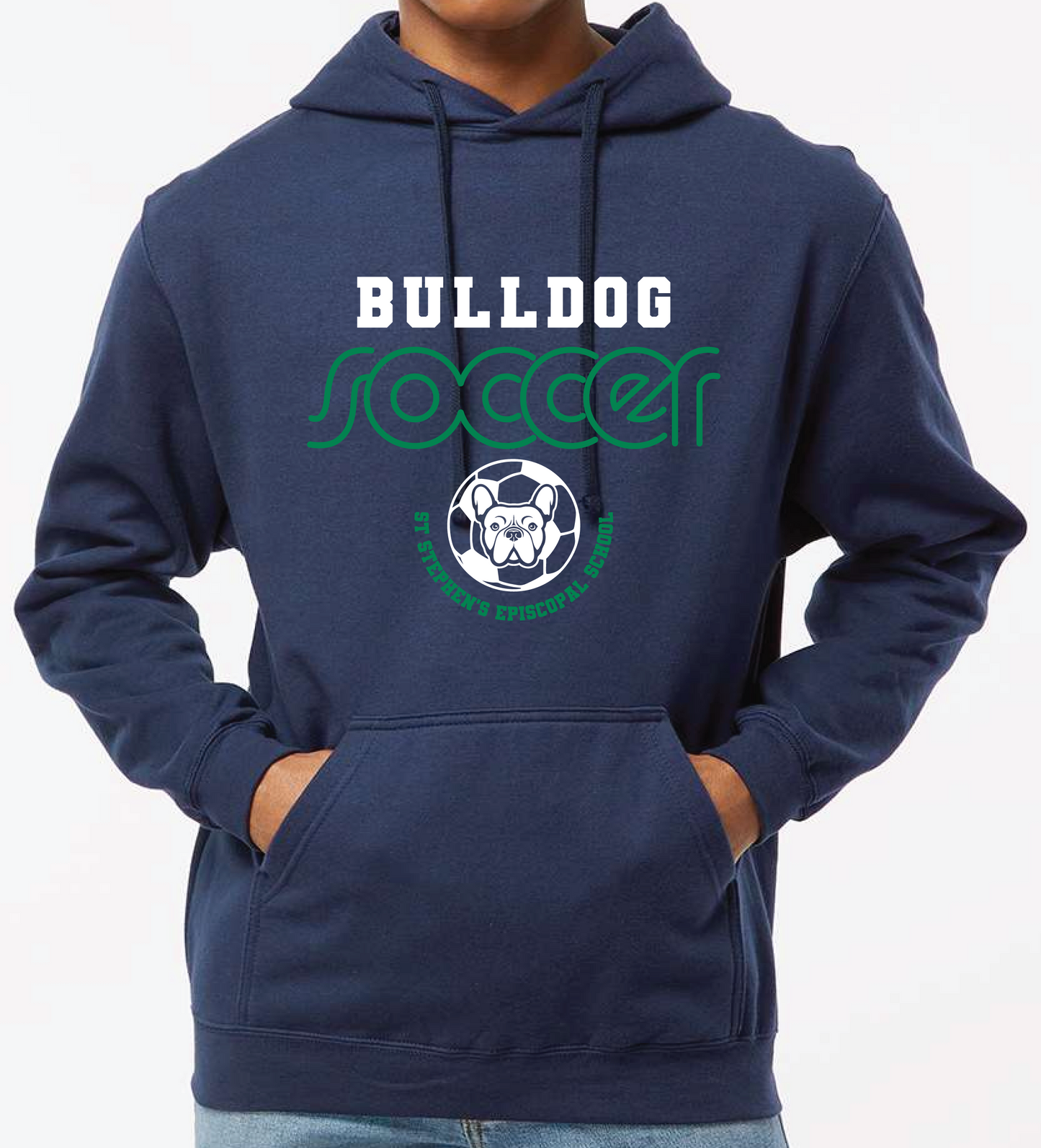 St Stephens Episcopal School - Soccer Fan Hoodie