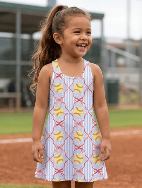 Halter Tennis Dress - Softball Sweetheart
