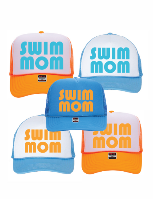 Tiger Splash Swim Mom Trucker Hat
