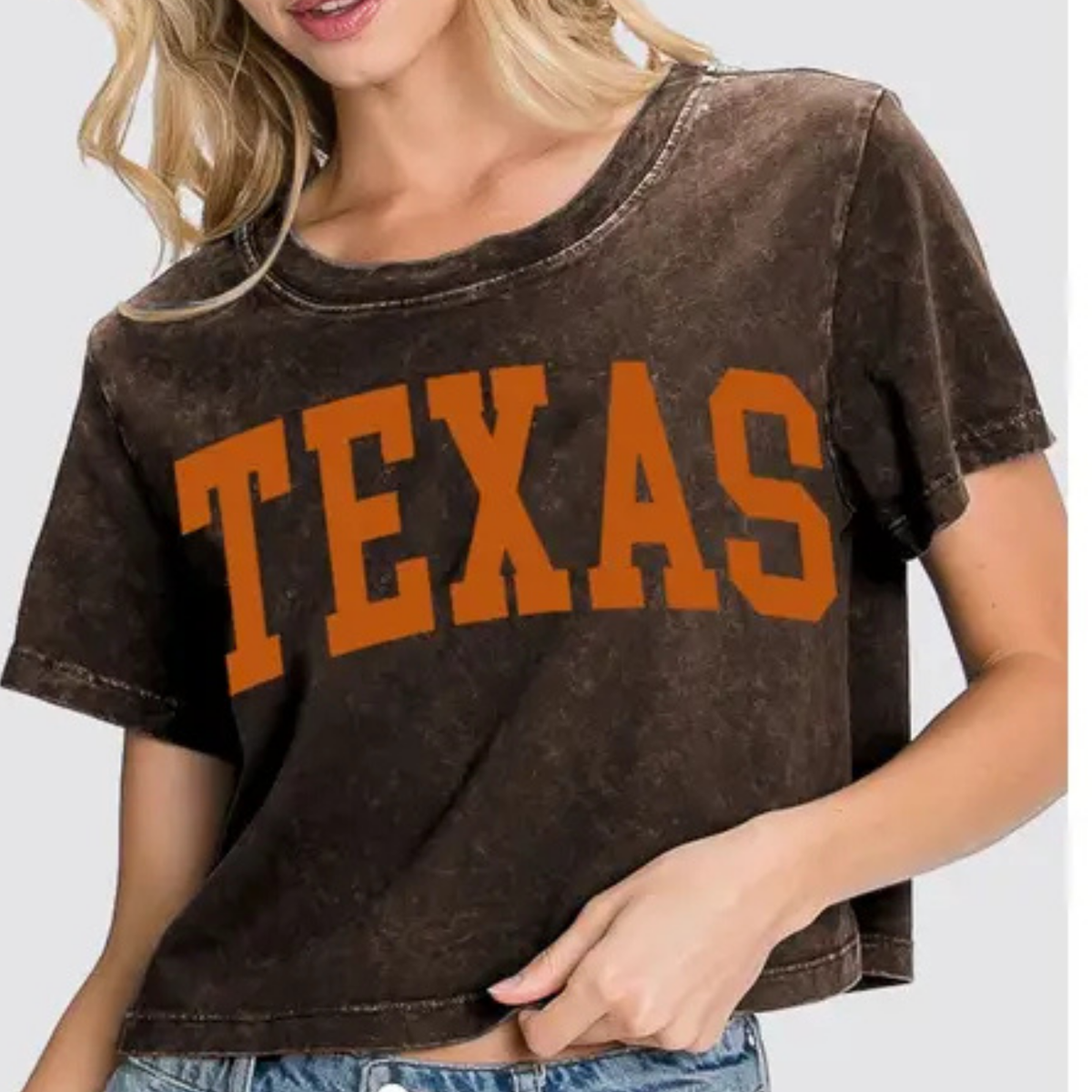 Texas Mineral Crop Top