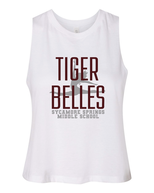 Tiger Belles - Crop Tank Bold Logo