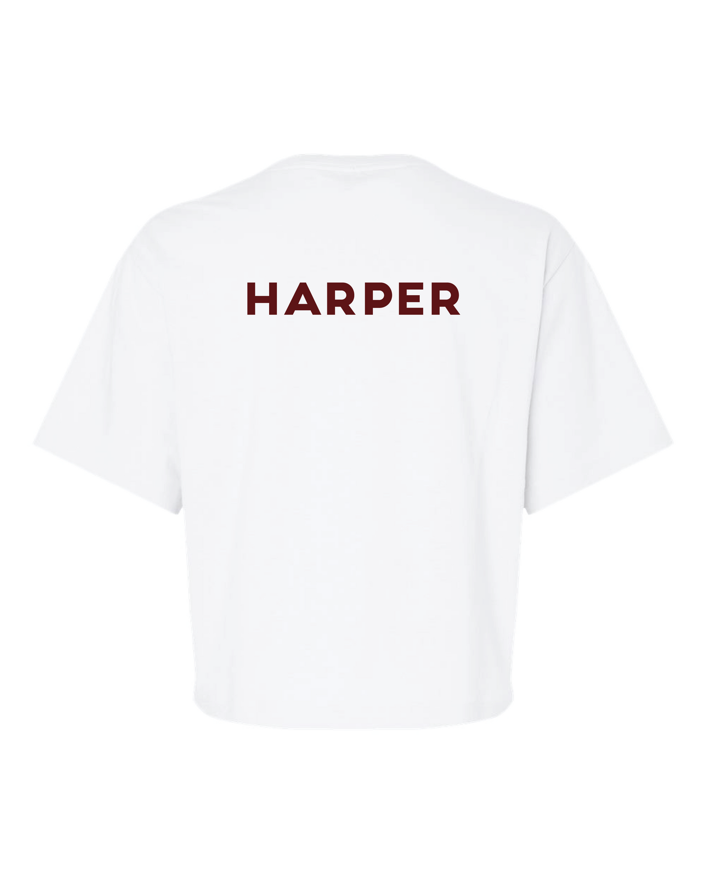 Tiger Belles - Logo Crop Boxy T-shirt