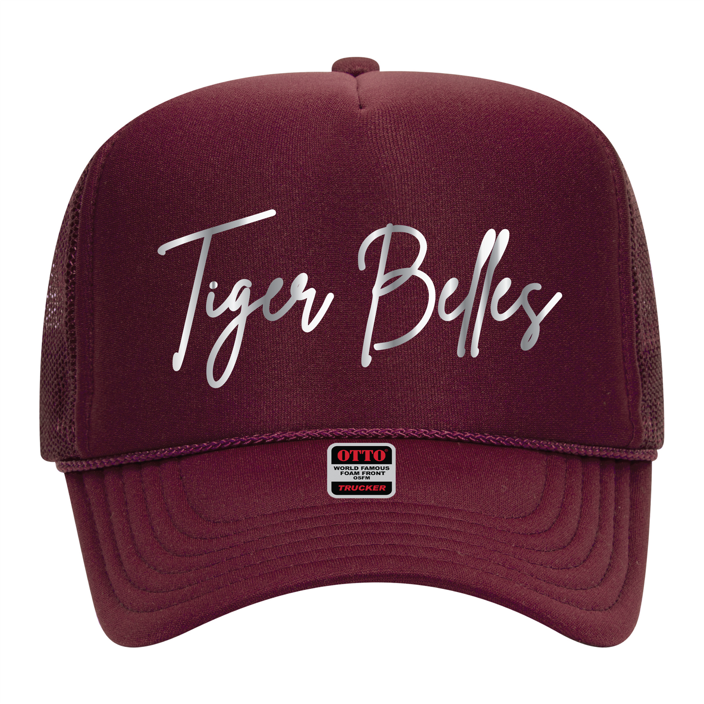 Tiger Belles - Script Foil Trucker Hat