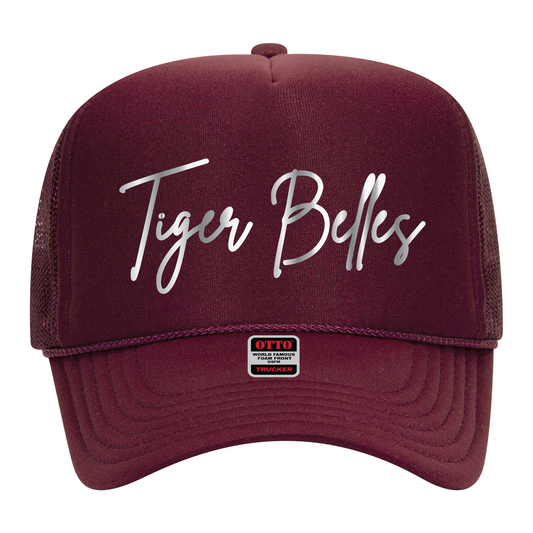 Tiger Belles - Script Foil Trucker Hat