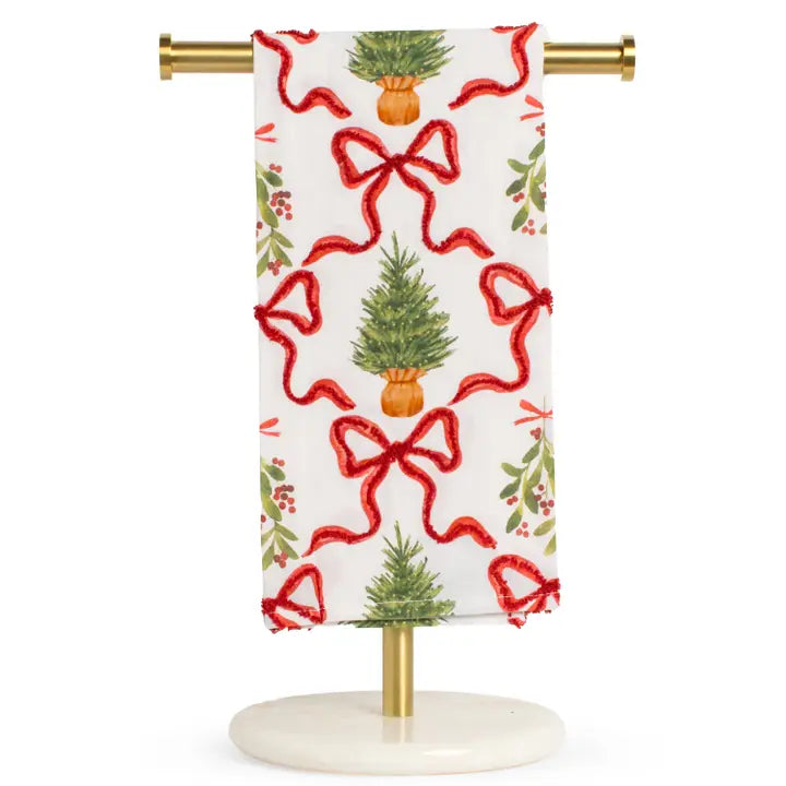 Balsam and Bow Christmas Hand Towel