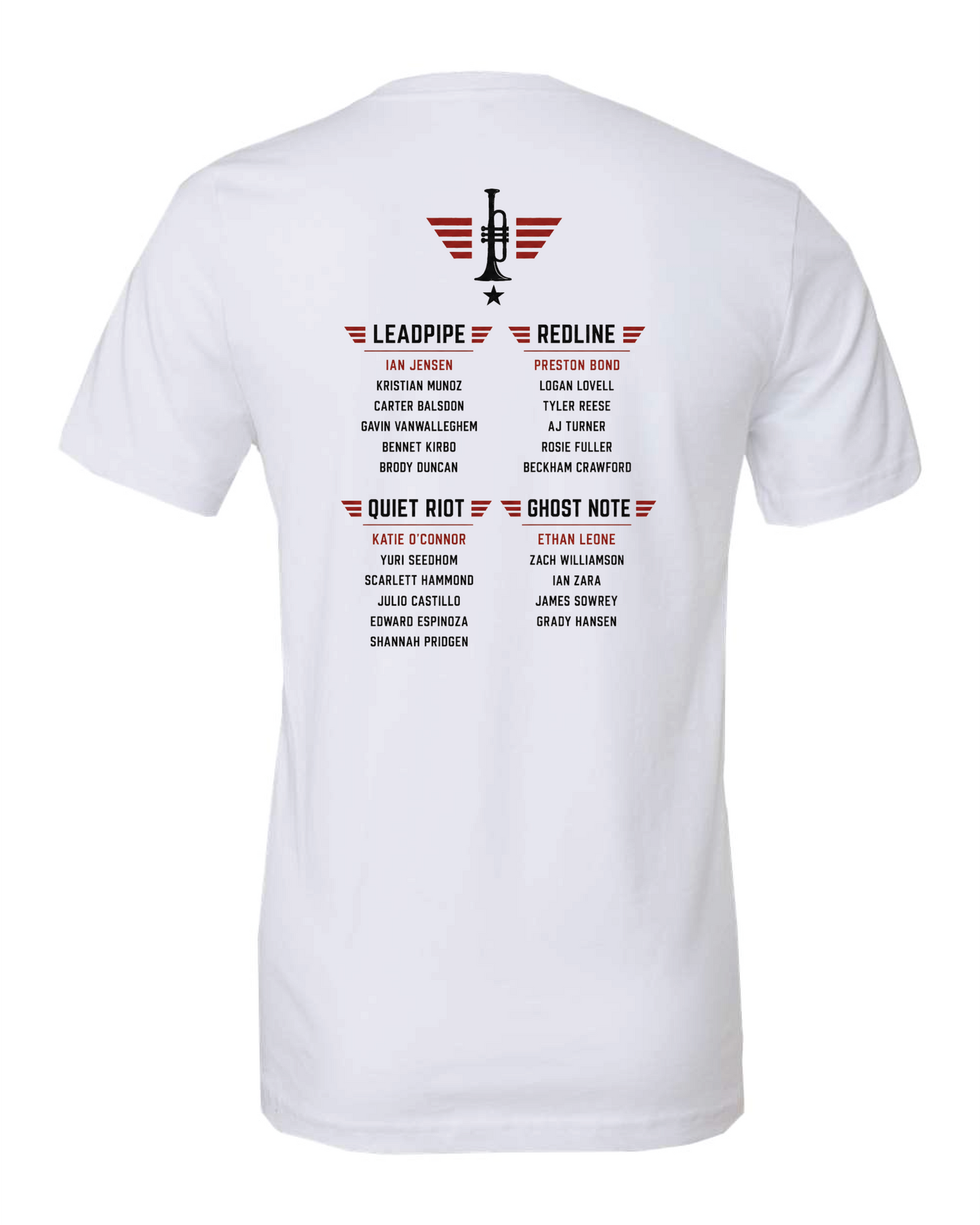 DSHS Band - Trumpet Tshirt PRE ORDER