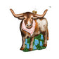 Texan Christmas - Longhorn Ornament